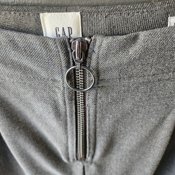 Gap High Rise Wide Leg Cropped Dress Pants Size 8 - Picture 3 of 6